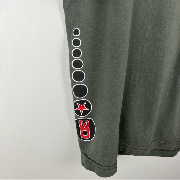 Third Day Y2K Logo Army Green Short Sleeve T-Shirt - Picture 2 of 7